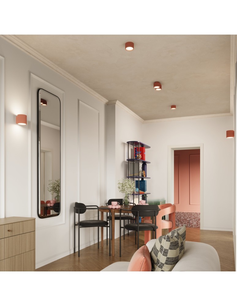 Ceiling lamps - Sollux Plafond AURA 1 peach Gx53 SL.1827 - product kolory-swiatla.pl 10