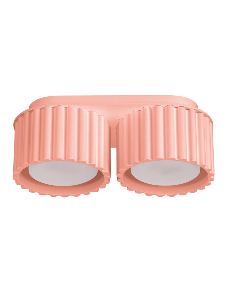 Ceiling lamps - Sollux Plafond AURA 2 peach Gx53 SL.1828 - product kolory-swiatla.pl 1