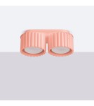 Ceiling lamps - Sollux Plafond AURA 2 peach Gx53 SL.1828 - product 2