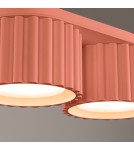 Ceiling lamps - Sollux Plafond AURA 2 peach Gx53 SL.1828 - product 4