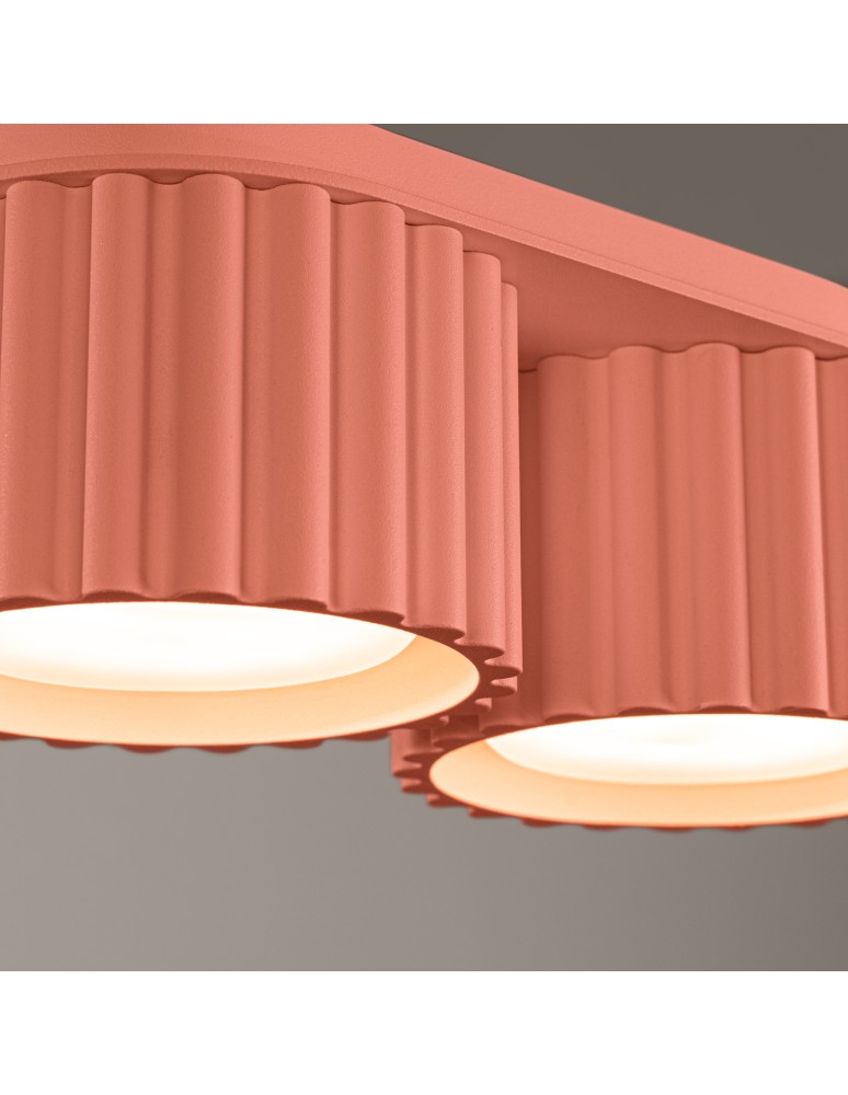 Ceiling lamps - Sollux Plafond AURA 2 peach Gx53 SL.1828 - product kolory-swiatla.pl 4