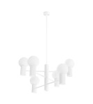 Chandeliers - Sollux Chandelier HALO 6 white SL.1829 - product 1