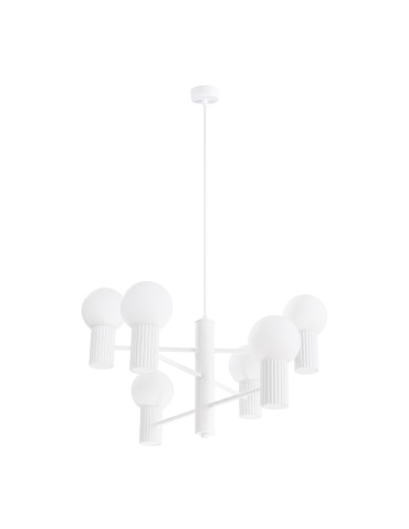 Sollux Chandelier HALO 6 white SL.1829