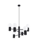 Chandeliers - Sollux Chandelier HALO 6 black SL.1830 - product 1