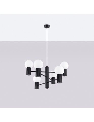 Sollux Chandelier HALO 6 black SL.1830 - product 2