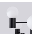 Chandeliers - Sollux Chandelier HALO 6 black SL.1830 - product 5