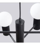 Chandeliers - Sollux Chandelier HALO 6 black SL.1830 - product 6