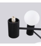 Chandeliers - Sollux Chandelier HALO 6 black SL.1830 - product 8