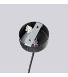 Sollux Żyrandol HALO 6 czarny SL.1830