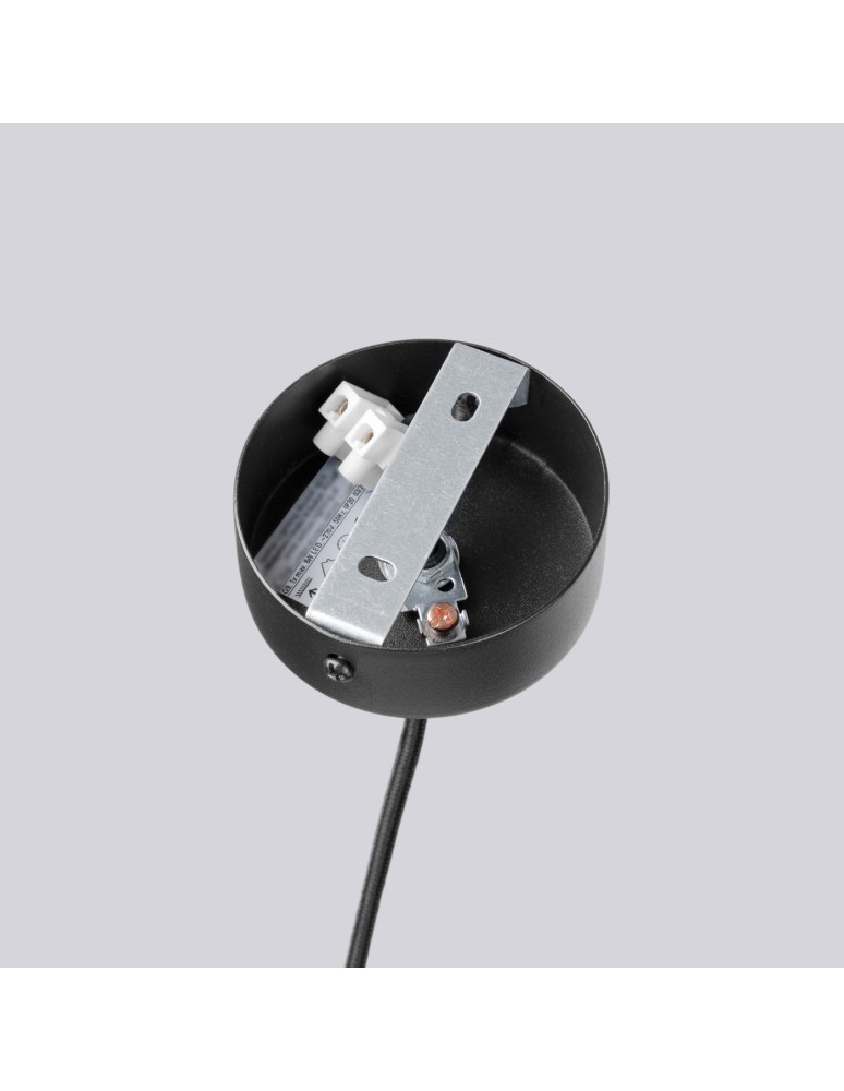 Sollux Żyrandol HALO 6 czarny SL.1830