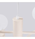 Chandeliers - Sollux Chandelier HALO 6 beige SL.1831 - product 6