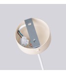 Chandeliers - Sollux Chandelier HALO 6 beige SL.1831 - product 9