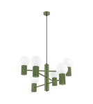 Chandeliers - Sollux Chandelier HALO 6 olive green SL.1832 - product 1