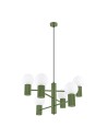 View Sollux Chandelier HALO 6 olive green SL.1832