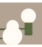 Chandeliers - Sollux Chandelier HALO 6 olive green SL.1832 - product 4