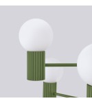 Chandeliers - Sollux Chandelier HALO 6 olive green SL.1832 - product 5