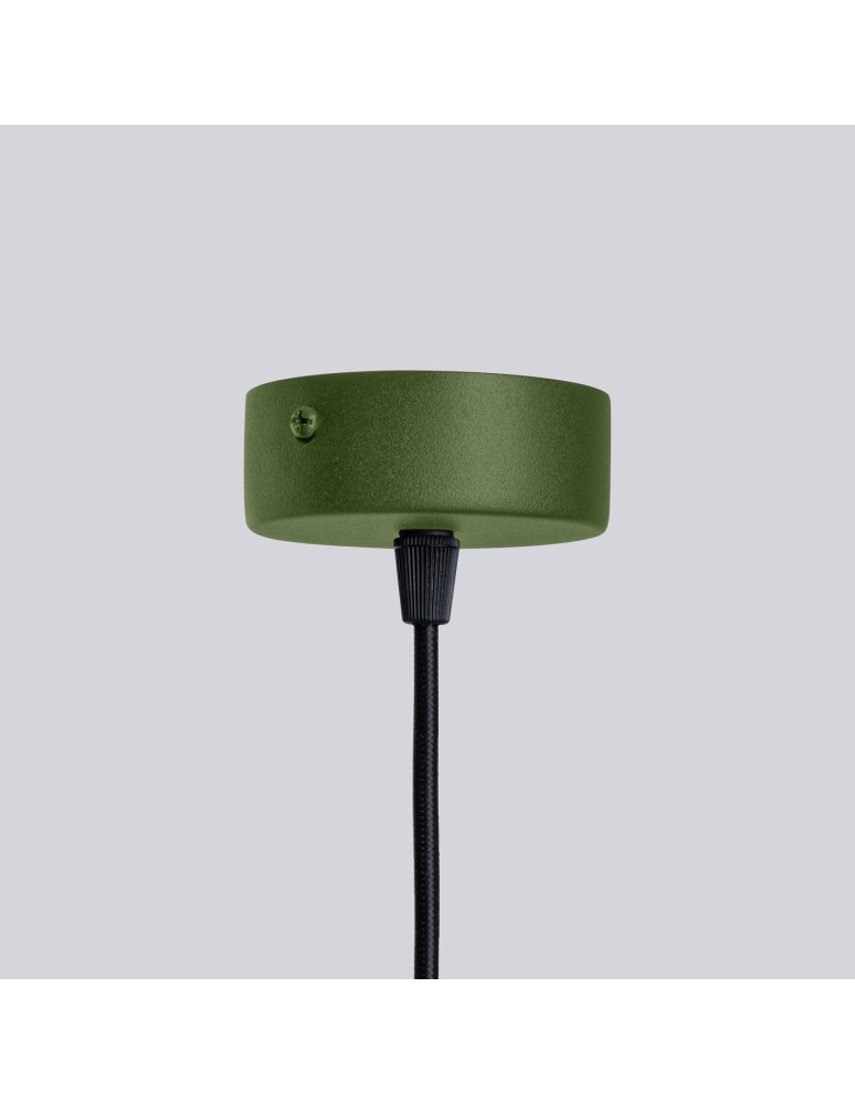 Chandeliers - Sollux Chandelier HALO 6 olive green SL.1832 - product kolory-swiatla.pl 7