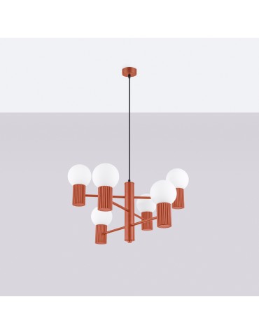 Sollux Chandelier HALO 6 ochre red SL.1833 - product 2