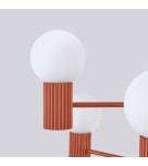 Chandeliers - Sollux Chandelier HALO 6 ochre red SL.1833 - product 5