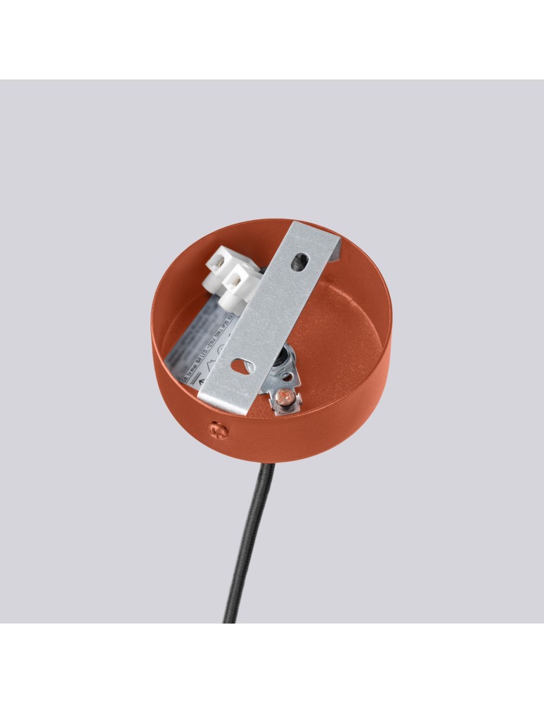 Chandeliers - Sollux Chandelier HALO 6 ochre red SL.1833 - product kolory-swiatla.pl 9