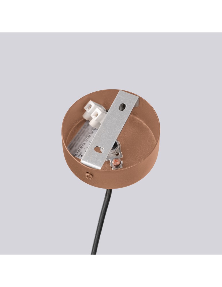 Chandeliers - Sollux Chandelier HALO 6 mocca SL.1834 - product kolory-swiatla.pl 9