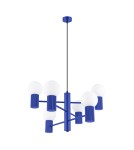 Chandeliers - Sollux Chandelier HALO 6 ultramarine SL.1835 - product 1