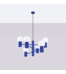 Chandeliers - Sollux Chandelier HALO 6 ultramarine SL.1835 - product 2