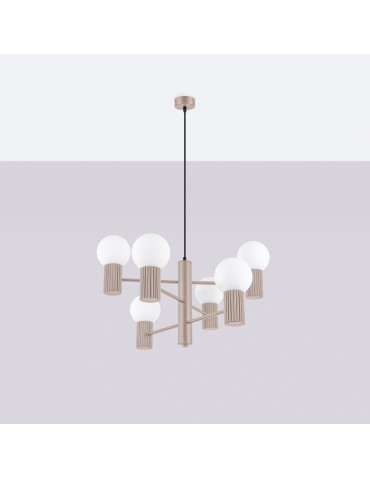 Sollux Żyrandol HALO 6 taupe SL.1836 - produkt 2