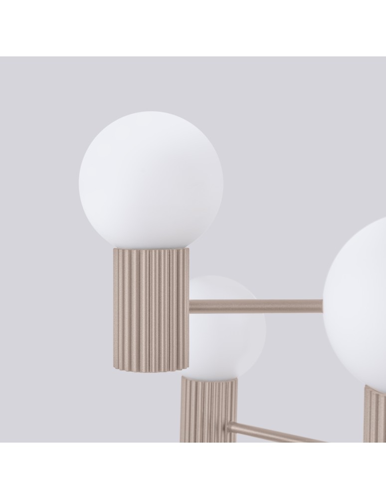 Sollux Żyrandol HALO 6 taupe SL.1836