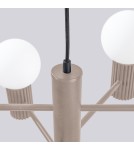 Sollux Żyrandol HALO 6 taupe SL.1836