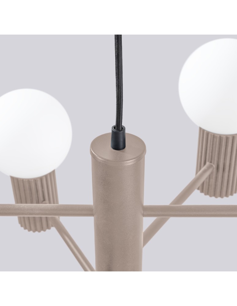 Sollux Żyrandol HALO 6 taupe SL.1836