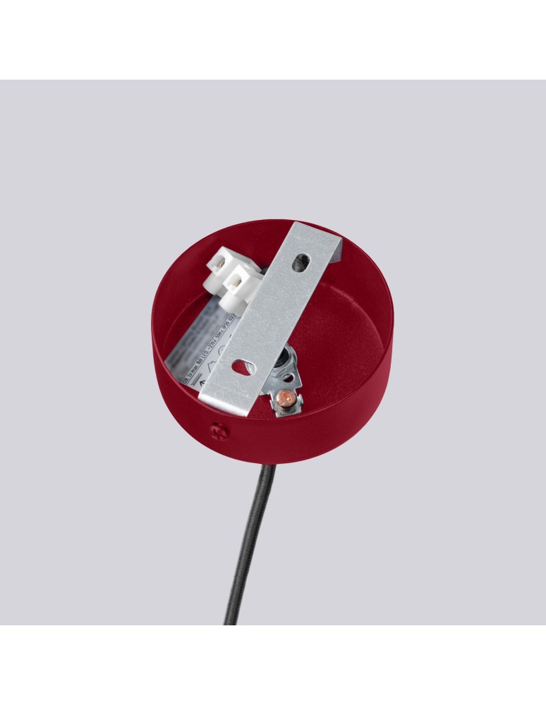 Chandeliers - Sollux Chandelier HALO 6 burgundy SL.1837 - product kolory-swiatla.pl 9