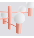 Chandeliers - Sollux Chandelier HALO 6 peach SL.1838 - product 5