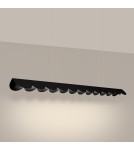 Thoro Lampa wisząca BISCUIT czarna LED 3000K TH.557