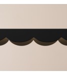 Pendant lamps over the island - Thoro BISCUIT pendant lamp black LED 3000K TH.557 - product 8