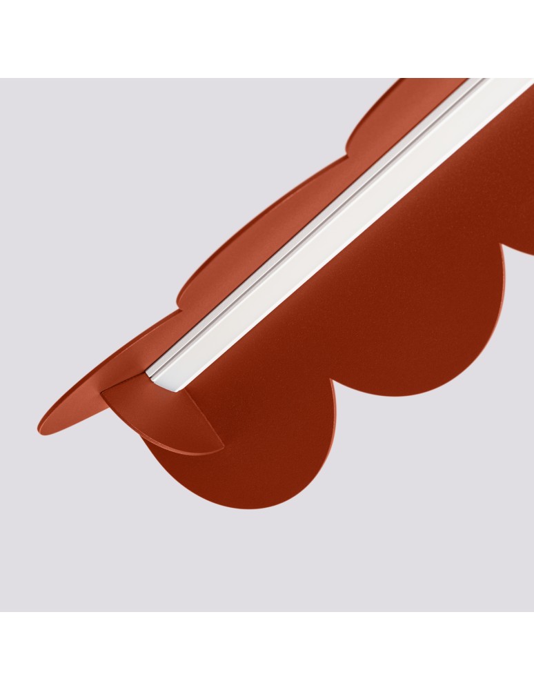 Pendant lamps over the island - Thoro BISCUIT ochre red LED 3000K pendant lamp TH.558 - product kolory-swiatla.pl 7