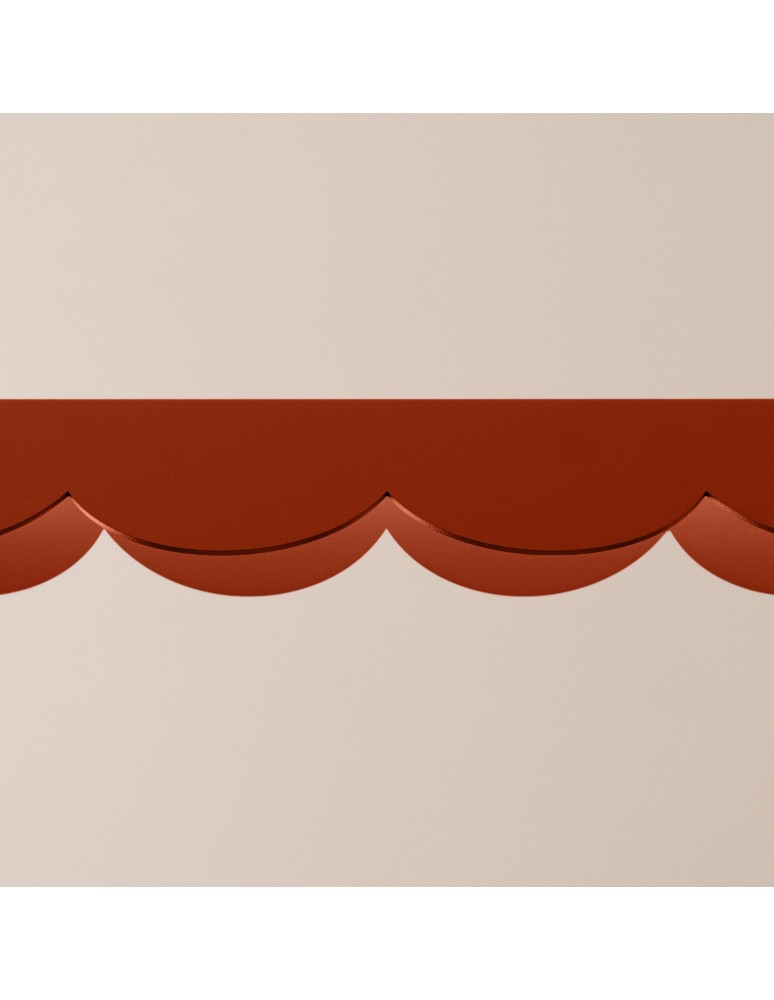 Pendant lamps over the island - Thoro BISCUIT ochre red LED 3000K pendant lamp TH.558 - product kolory-swiatla.pl 8