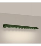 Thoro Lampa wisząca BISCUIT zielona oliwka LED 3000K TH.559