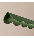 Thoro Lampa wisząca BISCUIT zielona oliwka LED 3000K TH.559