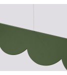 Pendant lamps over the island - Thoro BISCUIT pendant lamp green olive LED 3000K TH.559 - product 6