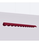 Pendant lamps over the island - Thoro BISCUIT burgundy LED 3000K pendant lamp TH.560 - product 2