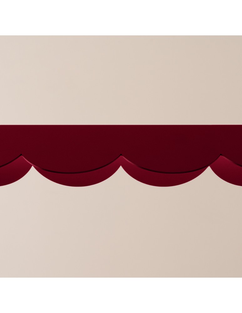 Thoro Lampa wisząca BISCUIT burgund LED 3000K TH.560