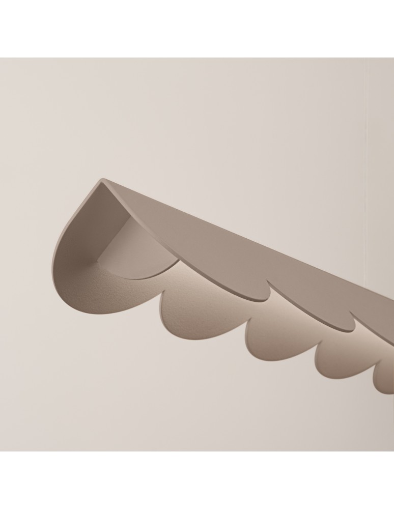 Pendant lamps over the island - Thoro BISCUIT taupe LED 3000K pendant lamp TH.561 - product kolory-swiatla.pl 4