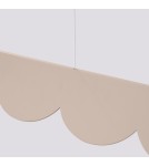 Pendant lamps over the island - Thoro BISCUIT taupe LED 3000K pendant lamp TH.561 - product 6