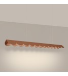 Thoro Lampa wisząca BISCUIT mocca LED 3000K TH.562