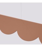 Pendant lamps over the island - Thoro BISCUIT mocca LED 3000K pendant lamp TH.562 - product 6