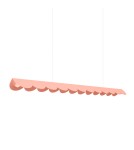Pendant lamps over the island - Thoro BISCUIT peach LED 3000K pendant lamp TH.563 - product 1