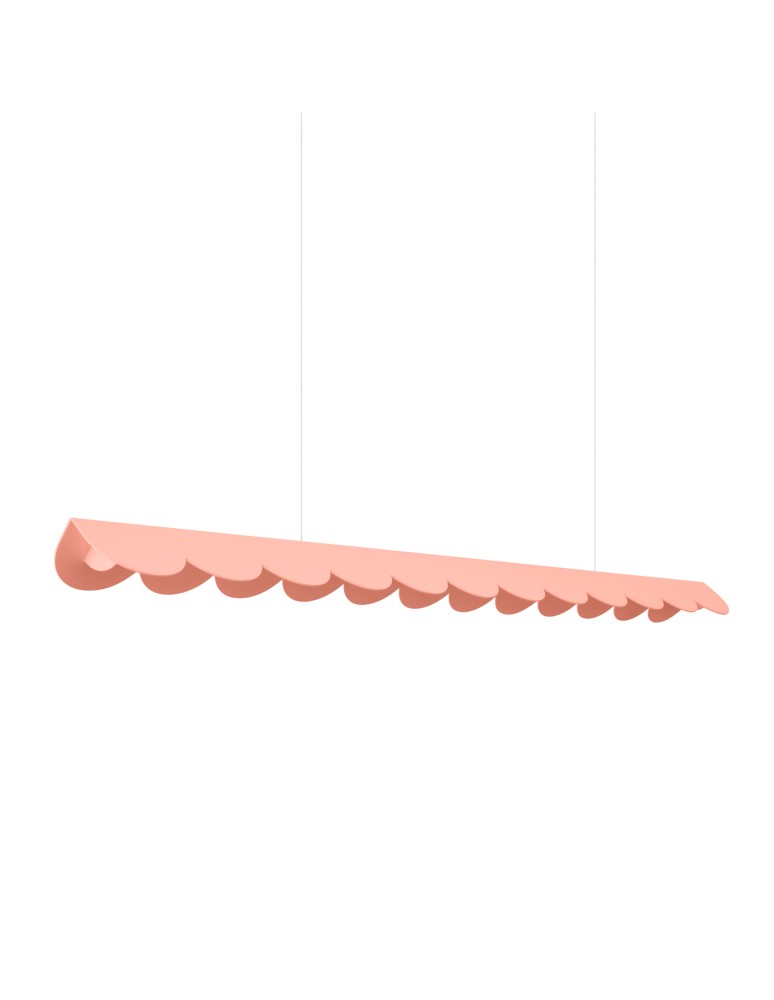 Thoro Lampa wisząca BISCUIT brzoskwiniowy LED 3000K TH.563