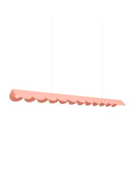 Thoro Lampa wisząca BISCUIT brzoskwiniowy LED 3000K TH.563