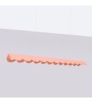 Pendant lamps over the island - Thoro BISCUIT peach LED 3000K pendant lamp TH.563 - product 2